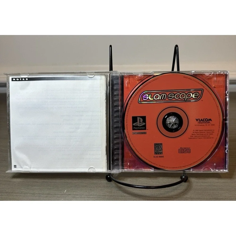 PS1 Games - Slamscape CIB, Grudge Warriors CIB, Tink Tank (Disc Only)